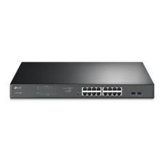 Omada JetStream 16-Port Gigabit Switch - High-Performance Networking Solution - TL-SG1218MPE